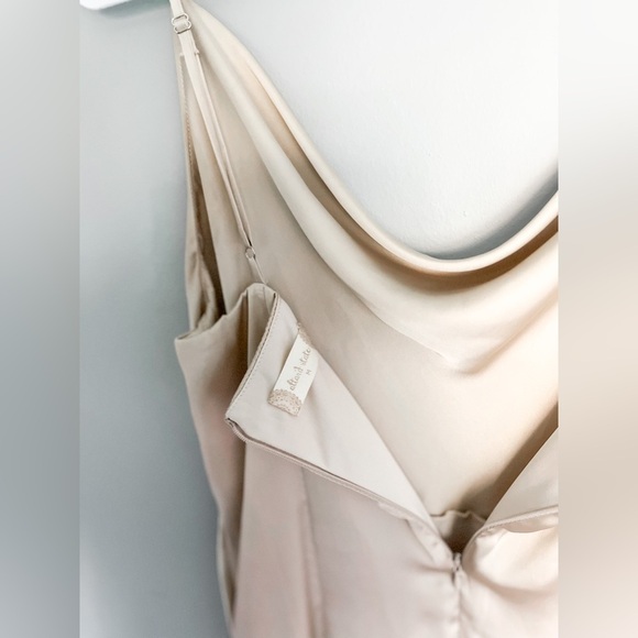 Beige Slip Dress - Picture 5 of 6